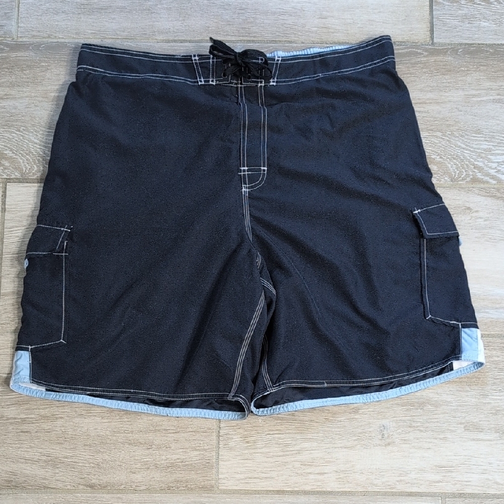 Joe Boxer Light Blue Swim Shorts